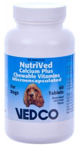 NutriVed Calcium Plus Chewable Vitamins For Dogs